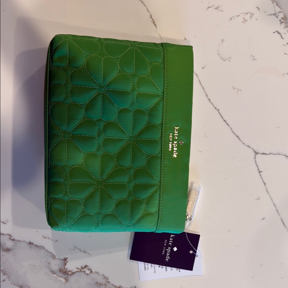 Kate Spade Green Cosmetic Bag - Picture 7 of 7